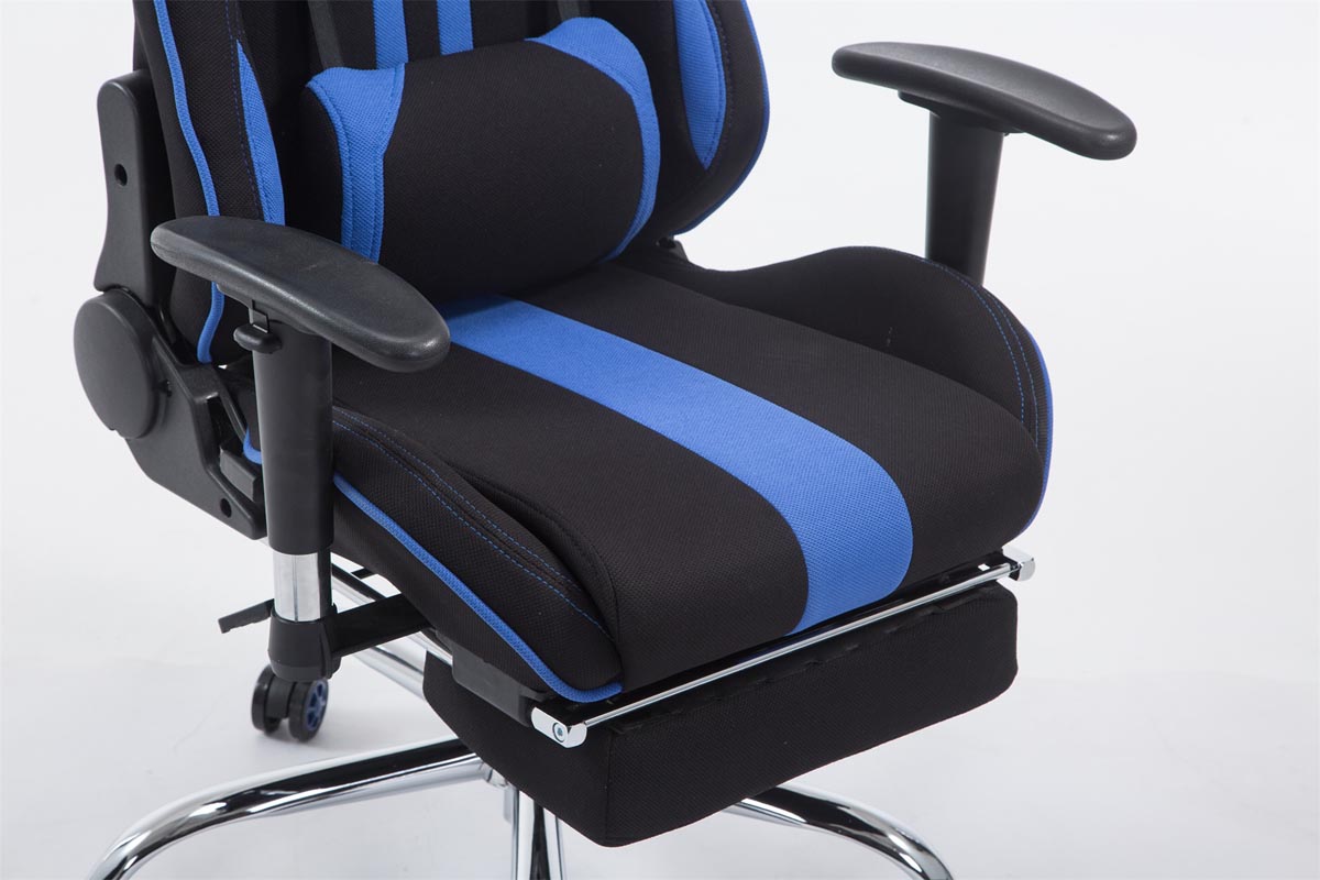 Racing Bürostuhl Limit Stoff mit Fußablage – Ansicht 8