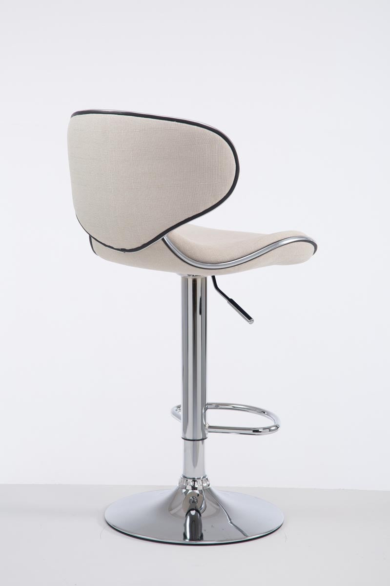 Barhocker Las Vegas V2 Stoff chrom – Ansicht 4