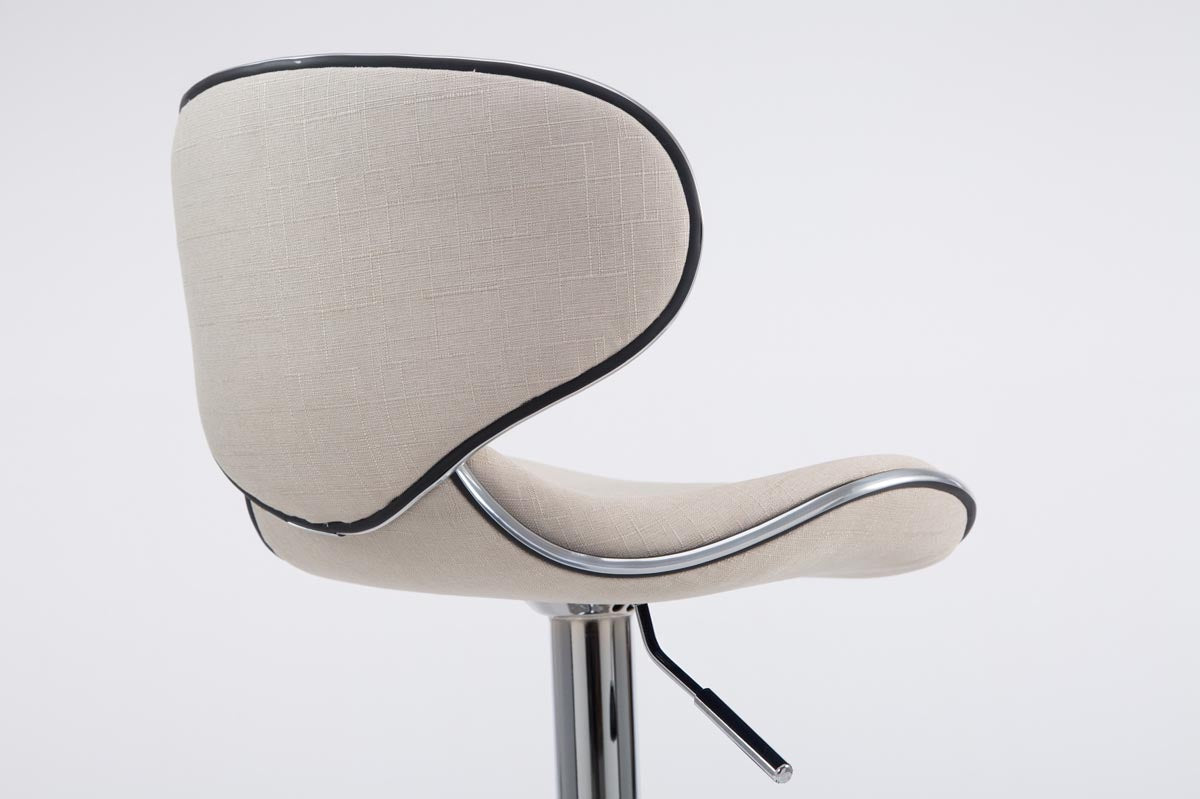 Barhocker Las Vegas V2 Stoff chrom – Ansicht 7