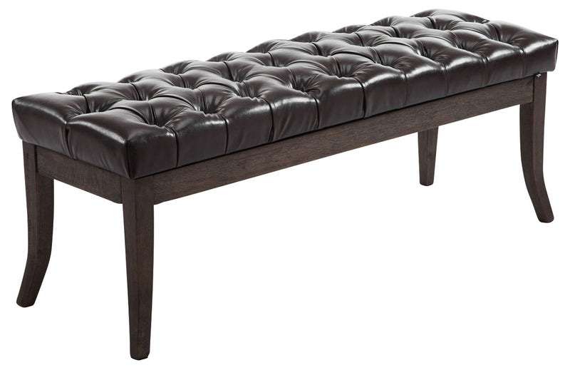 Sitzbank Ramses Kunstleder antik-dunkel 150