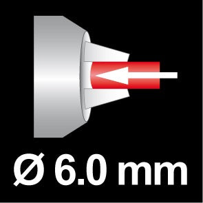 Frässtiftsatz Schaft-Ø 6 mm 10 teilig HM ZYA-ST/WRC/SPG/RBF/KUD RUKO – Ansicht 4
