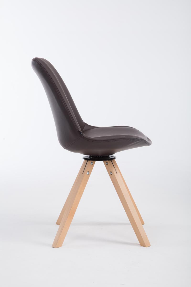 Besucherstuhl Calais Drehbar Natura Square – Ansicht 6