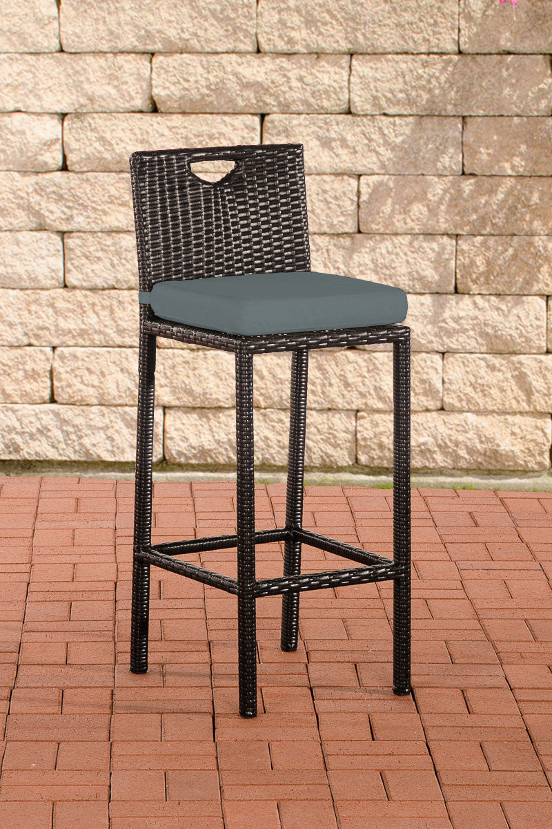 Barhocker Mari Eisengrau – Ansicht 3