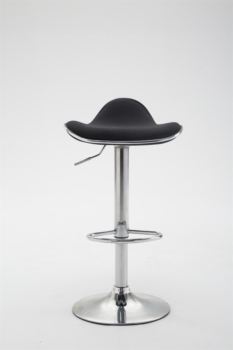 Barhocker Shanghai Stoff chrom – Ansicht 2