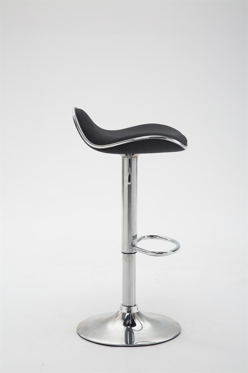 Barhocker Shanghai Stoff chrom – Ansicht 3