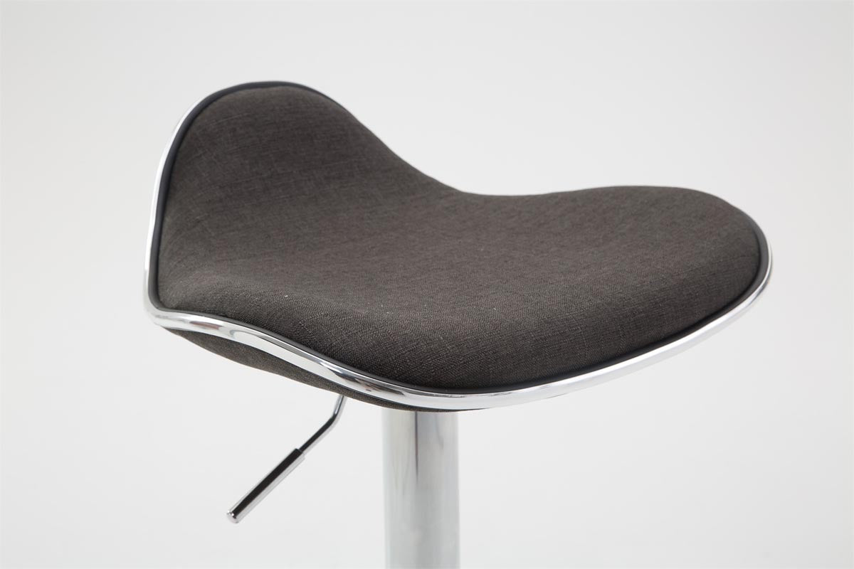 Barhocker Shanghai Stoff chrom – Ansicht 10