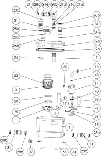 SFA Profi-Haushaltspumpe SaniSpeed + grau SFA – Ansicht 6