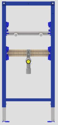 SANIT Waschtisch-Element INEO Einlocharmaturen 1120/525