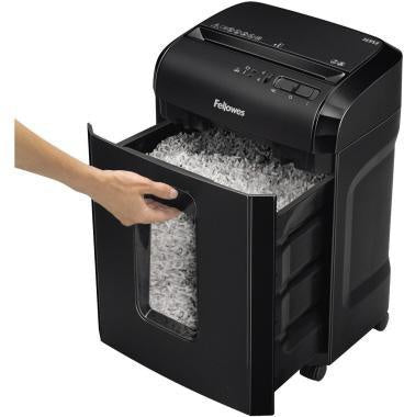 Aktenvernichter Fellowes® Powershred® 10M P-5 Papier Heftklammern Kreditkarten Partikelschnitt 10 Bl (70 g/m²) – Ansicht 3