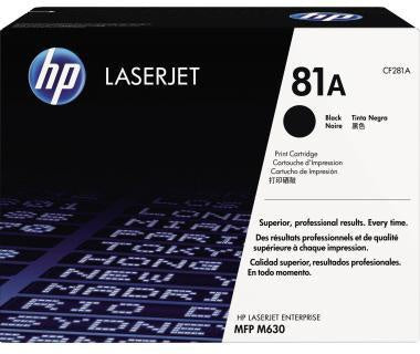 Toner HP Originalzubehör 81A ca 10500 Seiten schwarz HP