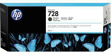 Tintenpatrone HP Originalzubehör 728 schwarz matt 300ml HP