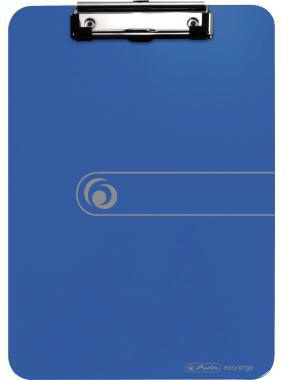Klemmbrett Herlitz easy orga to go 225 x 315 cm (B x H) DIN A4 Polystyrol opak blau HERLITZ