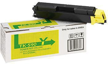 Toner KYOCERA Originalzubehör TK-590Y ca 5000 Seiten gelb KYOCERA