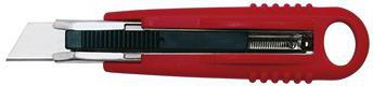 Cutter WEDO® Safety Standard 18mm 145mm Carbonstahl rot WEDO