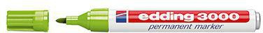 Permanentmarker edding 3000 15-3mm hellgrün edding 3000 15-3mm hellgrün EDDING