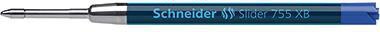 Kugelschreibermine Schneider Slider 755 Schneider Kugelschreiber Plug+Play-System 07mm XB blau G2 dokumentenecht SCHNEIDER