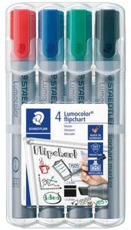 Flipchartmarker STAEDTLER® Lumocolor® 356 2-5mm farbig sortiert 4 St/Pack STAEDTLER