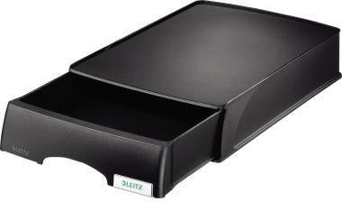 Briefablage Leitz Plus DIN A4 Polystyrol Farbe: schwarz LEITZ