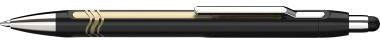Kugelschreiber Schneider Epsilon Touch 07mm XB blau dokumentenecht Farbe des Schaftes: schwarz/gold SCHNEIDER