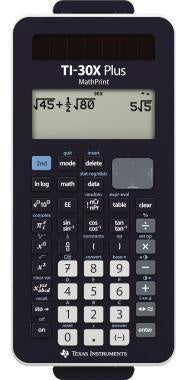 Schulrechner Texas Instruments TI-30X Plus MathPrint 4 x 16/10-stellig schwarz TEXAS INSTRUMENTS
