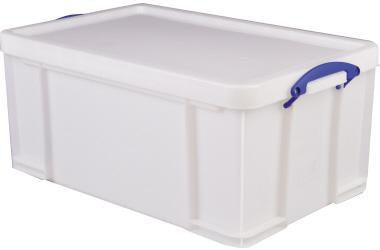 Aufbewahrungsbox Really Useful Box 71 x 31 x 44 cm (B x H x T) DIN A4 64l Polypropylen weiß REALLY USEFUL BOX