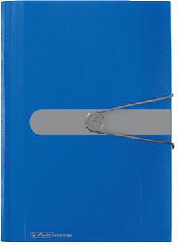 Fächermappe Herlitz easy orga to go DIN A4 Polypropylen blau 12 Fächer HERLITZ