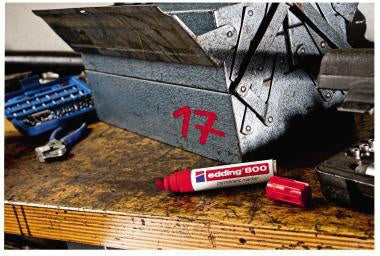 Permanentmarker edding 800 4-12mm rot edding 800 4-12mm rot EDDING – Ansicht 3