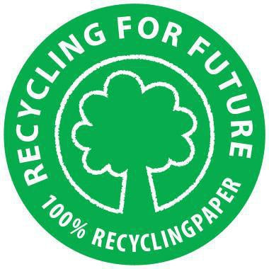 Collegeblock Soennecken oeco Recycling DIN A4 liniert 70g/m² 100 % Recyclingpapier grün 80 Bl SOENNECKEN – Ansicht 3