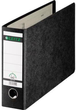 Ordner Leitz 80mm DIN A4 quer Werkstoff: Hartpappe recycelt Material der Kaschierung außen: Papier Material der Kaschierung