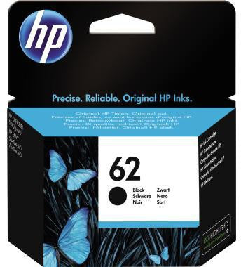 Tintenpatrone HP Originalzubehör 62 ca 200 Seiten schwarz 4ml HP
