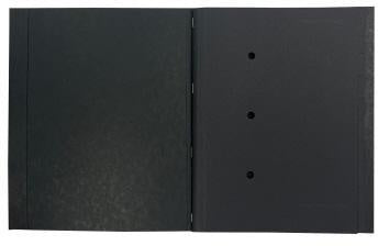 Unterschriftenmappe Soennecken ZollSlimZoll DIN A4 Karton schwarz schwarz 10 Fächer SOENNECKEN