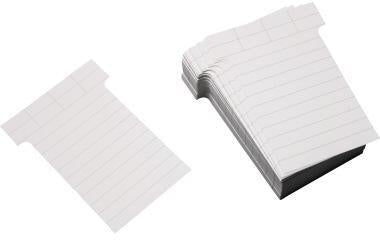T-Karte Ultradex 60 x 85 mm (B x H) 170g/m² liniert Karton weiß 100 St/Pack ULTRADEX