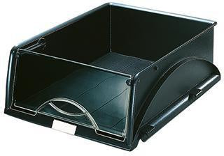 Briefablage Leitz Sorty DIN A4 DIN C4 Überbreite Polystyrol Farbe: schwarz LEITZ