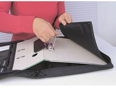 Konferenzmappe WEDO® 67 x 345 x 8 cm (B x H x T) Polyester schwarz WEDO – Ansicht 3