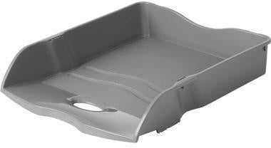 Briefablage HAN Re-LOOP DIN A4 DIN C4 Polypropylen 100 % recycelt Farbe: dunkelgrau HAN