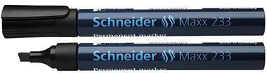 Permanentmarker Schneider Maxx 233 1-5mm schwarz Schneider Maxx 233 1-5mm schwarz SCHNEIDER
