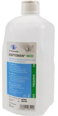 Handdesinfektion ASEPTOMAN® MED flüssig nicht alkoholfrei antibakteriell bakterizid levurozid tuberkulozid