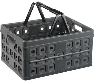 Klappbox helit the flap-line 36 x 255 x 49 cm (B x H x T) 32l Kunststoff anthrazit HELIT