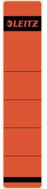 Ordnerrückenetikett Leitz schmal/kurz 39 x 192 mm (B x H) selbstklebend ohne Griffloch rot 10 Etik/Pack LEITZ