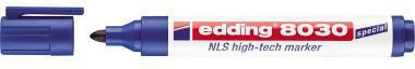 Permanentmarker edding 8030 NLS high-tech marker 15-3mm blau EDDING