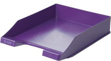 Briefablage HAN KLASSIK DIN A4 DIN C4 Polystyrol Farbe: lila HAN