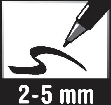 Textmarker STABILO® BOSS® ORIGINAL 2-5mm farbig sortiert Keilspitze 4 St/Pack STABILO – Ansicht 3
