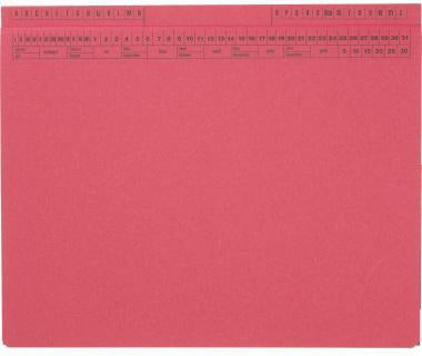 Hängehefter SoldanPlus CLASSIC DIN A4 320g/m² Karton rot SOLDANPLUS