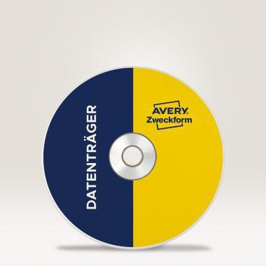 CD/DVD Etikett Avery Zweckform 117mm Papier weiß 50 Etik/Pack AVERY ZWECKFORM – Ansicht 3