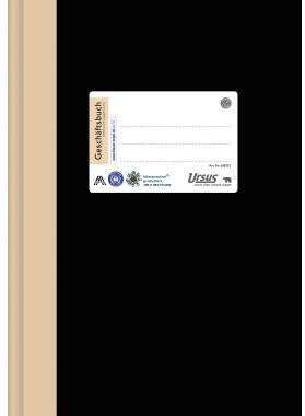 Geschäftsbuch Ursus Staufen Green DIN A4 liniert schwarz 96 Bl URSUS STAUFEN