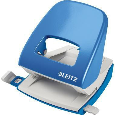 Locher Leitz NeXXt 5008 8cm 30 Bl (80 g/m²) mit Anschlagschiene hellblau LEITZ