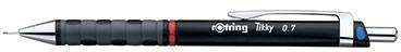 Druckbleistift rotring Tikky 07mm HB schwarz rotring Tikky 07mm HB schwarz ROTRING