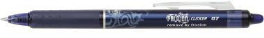 Tintenroller PILOT FriXion Clicker 04mm blauschwarz Rundspitze nicht dokumentenecht PILOT