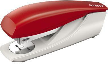 Heftgerät Leitz NeXXt 5500 24/6 26/6 fest/lösbar/nageln 30 Bl (80 g/m²) inkl 200 Heftklammern 24/6 Metall/Kunststoff rot