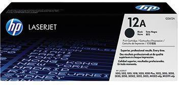 Toner HP Originalzubehör 12A ca 2000 Seiten schwarz HP